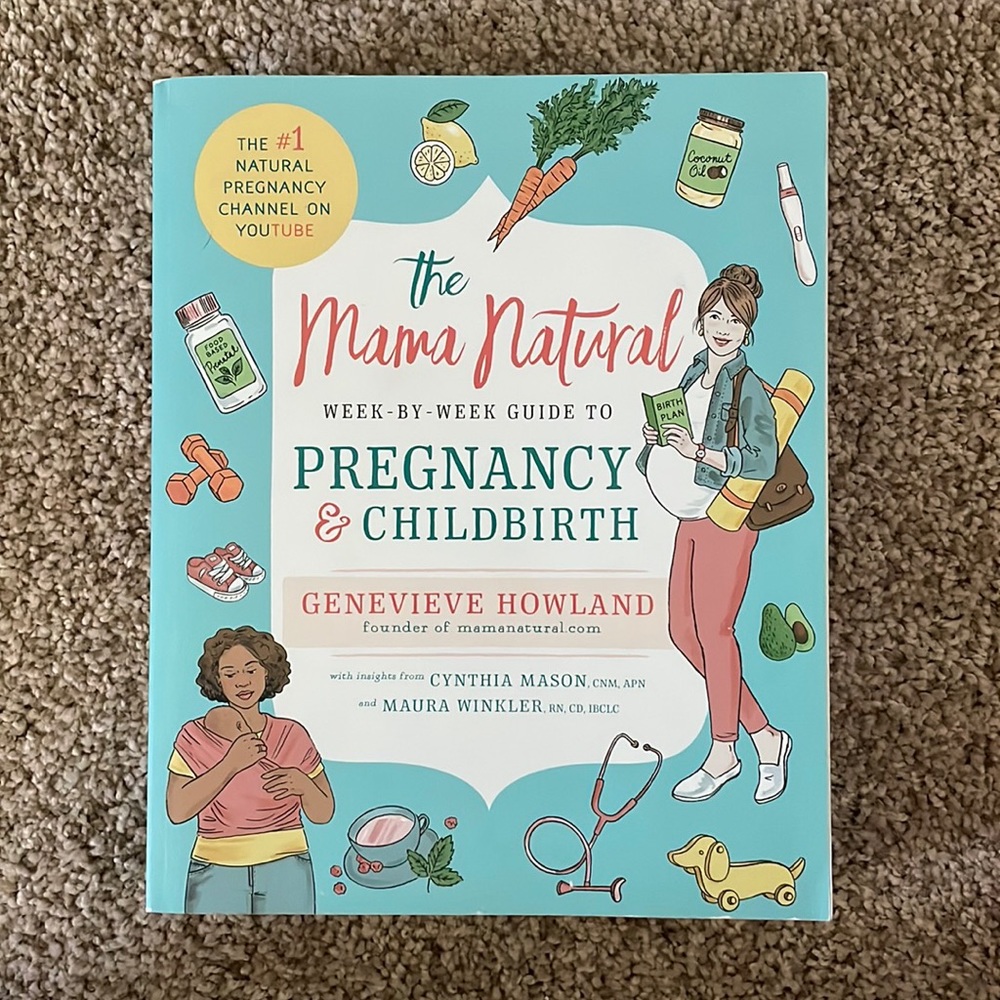 NEW The Mama Natural Weekly Guide to Pregnancy & Childbirth Paperback Book